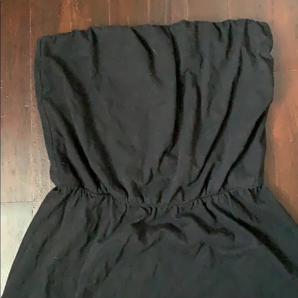 High Low Strapless Dress - Picture 2 of 3